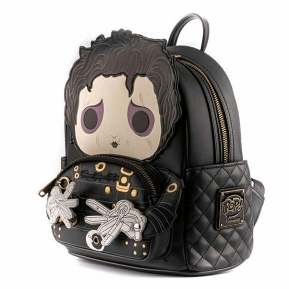 Edward Scissorhands Funko Loungefly Cosplay Mini Backpack NYCC 2021 - Picture 2 of 6